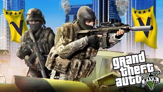 MILITARY COUP STARTS A CIVIL WAR in GTA 5 RP [upl. by Chloras919]