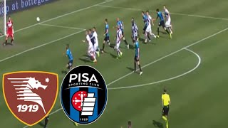 Salernitana vs Pisa 23 Highlights 15092024  Serie B 20242025 [upl. by Yelrebmyk]