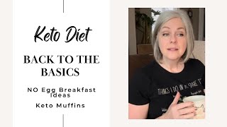 Keto Muffin Recipe  NonEGG BREAKFAST  January 18 Basics of Keto Day 18 What I Eat On Keto Diet [upl. by Enelrats]