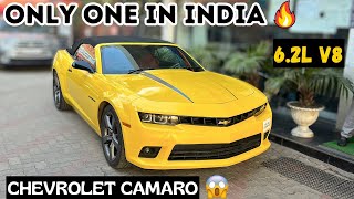 Chevrolet Camaro Only One In India🔥 Mustang Ki Main Rival Camaro… [upl. by Chrissie]