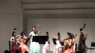 Bloom Quartet amp Ensemble  Vivaldi Four Seasons 1st mvt from quotWinterquot [upl. by Kisor]