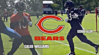 Caleb Williams DROPPING DIMES  Chicago Bears FULL Training Camp DAY 1 Highlights [upl. by Loris]