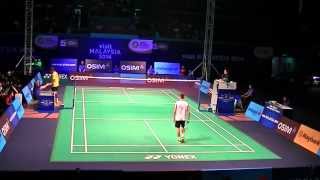 22 Lee Chong Wei 李宗伟 vs Jan Ø Jørgensen 约根森  2013 Superseries Finals MS SF HD 60fps [upl. by Anhsirk111]