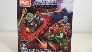 MEGA CONSTRUX BATTLE CAT VS ROTON [upl. by Neo]