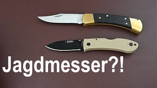 KABAR DOZIER Folding Hunter  Review  EDC Messer [upl. by Raphael]