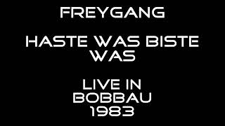 freygang live in bobbau haste was biste was [upl. by Leduar680]