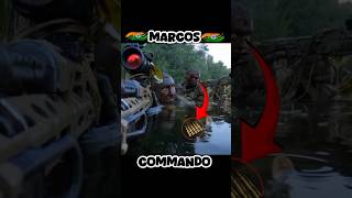 Marcos Commando 🇮🇳 🔥 marcos indianarmy specialforces blackcommando [upl. by Barrington]