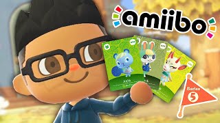 Opening Animal Crossing Amiibo Cards  Series 5 Amiibo Cards Giveaway ⭐ [upl. by Chrotoem]