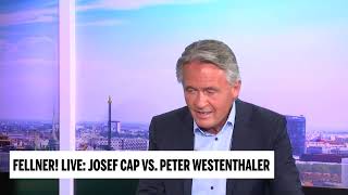 FELLNER LIVE Josef Cap vs Peter Westenthaler [upl. by Elpmet]