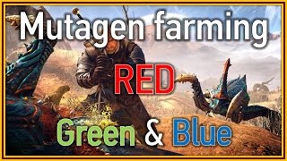 The Witcher 3 Wild Hunt  Mutagen farming RED green amp blue [upl. by Tham355]