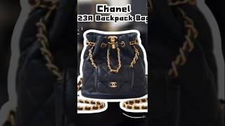 Chanel 23A Backpack Bag 🎒🖤 [upl. by Kelson]