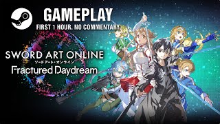 SWORD ART ONLINE Fractured Daydream  gameplay first 1 hour no commentary [upl. by Kattie]