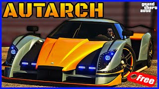 Autarch Review amp Best Customization  NEW Podium CAR  FREE  GTA 5 Online McLaren Senna  Hypercar [upl. by Narret650]