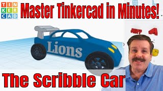 Fast and Fun Whip up your own Tinkercad Scribble Car in Minutes [upl. by Milson747]