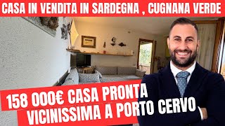 Casa in vendita in Sardegna Cugnana verde 158000 € pronta Vicinissima a Porto Cervo [upl. by Alroy]