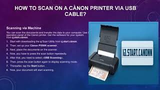 ΙJ START CANON  IJ START CANON SETUP  CANON PRINTER [upl. by Lanevuj]