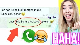 LIEBEN ALLE die SCHULE ist LAVA WhatsApp [upl. by Radnaxela573]