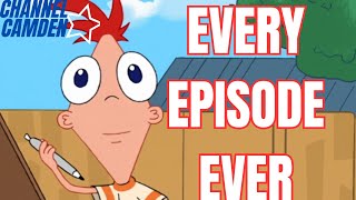 Literally Every Phineas and Ferb Episode [upl. by Shedd]