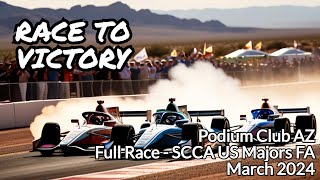 US Majors Full Race FA Class 3324 at Podium Club AZ [upl. by Theta]