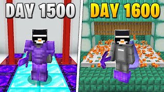 I Survived 1600 Days in HARDCORE Minecraft [upl. by Brozak]