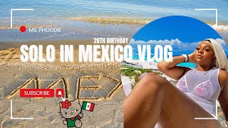 SOLO BIRTHDAY TRIP TO CANCUN🌴 ALLINCLUSIVE MANGO AND CHOCOLATE PREMIUM TEQUILA TASTING VWM [upl. by Anatol]