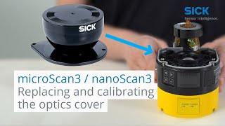 Tutorial microScan3  nanoScan3 How to replace and calibrate the optics cover [upl. by Mcquoid672]