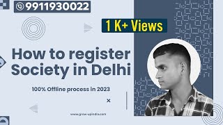 How to Register Society in Delhi  Society Registration Procedure [upl. by Taffy]