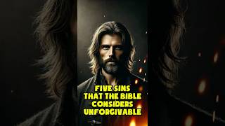 5 sins that are deemed unforgivable according to the Bible prayer christian jesus god bible [upl. by Nagiam75]