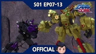 Official DinoCore  Series  Dinosaur Robot Animation  Season 1 EP0713 [upl. by Annaed]