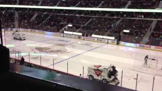 Zambonis at Scotiabank Place [upl. by Samaj67]