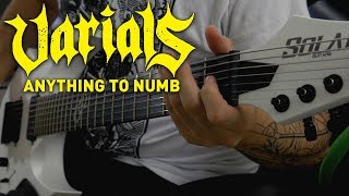 Varials  Anything To Numb Guitar  Bass  Instrumental Cover [upl. by Valerian]