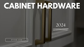 Cabinet Hardware Trends for 2024 Hottest Cabinet Hardware Ideas [upl. by Ennaylil736]