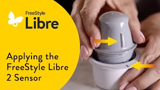 Applying a FreeStyle Libre 2 sensor [upl. by Pember]