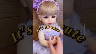 silicone reborn baby dolls  lifelike baby dollsshorts short [upl. by Essyle]