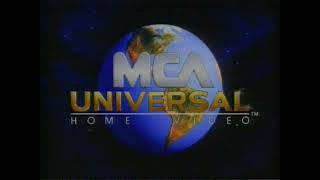 MCA Universal Home Video LaserDisc 1990 [upl. by Cato]