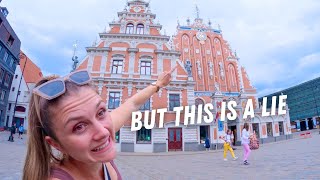 48 hours in Riga Latvia Low Cost and HighQuality European Life [upl. by Cave]