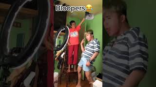 Bloopers hits 1M views on Tiktok 😍 shortsforyou reels shorts [upl. by Relyhcs]