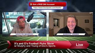 College Football Week 7 Best Bets NFL Week 6 Expert Predictions Xs and Os Show Docs Sports [upl. by Telfore]