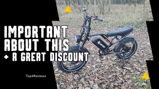 the AMYET S8 Electric Bike 2000W  Important details [upl. by Ardnuat333]