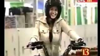 reporter loses control of atv [upl. by Nairrad603]