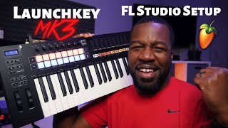 Novation Launchkey MK3 FL Studio Setup Tutorial 2020 [upl. by Brost]