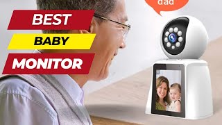 PEGATAH 4MP IPS Screen Video Calling Smart Wifi Camera Baby Monitor Review in 2024 [upl. by Shana]