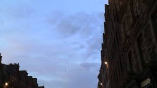 Edinburgh tattoo 2011 flyby Typhoon afterburner [upl. by Calabresi]