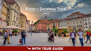 GRAZ Austria  Food amp Shopping [upl. by Morrissey346]