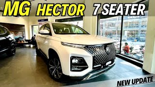 Sorry XUV 700💔 2024 MG Hector Plus 7 Seater New Update 😍 ₹18 LAKH [upl. by Bogart]