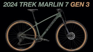 2023 vs 2024 Trek Marlin 7 Gen 3 What’s New [upl. by Norvol]