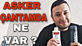 ASKER ÇANTAMDA NE VAR  BEDELLİ ASKERLİK ÇANTASINDA NELER OLMALI [upl. by Kraul191]