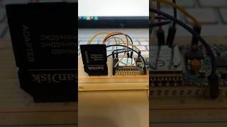 Esp32 Writing To A Mini SD Card With Modified Adapter No Extra Hardware Required [upl. by Goeselt]