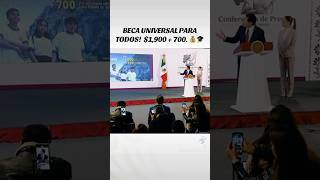 NUEVA BECA UNIVERSAL 1900  700 💰🎓💰 becasbenitojuarez estudiantes primaria secundaria [upl. by Eira57]