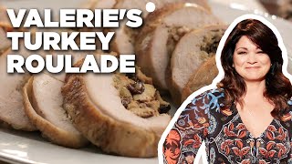 Valerie Bertinellis Turkey Roulade  Valeries Home Cooking  Food Network [upl. by Adaran61]